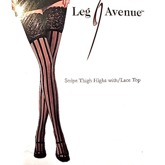 🌻Leg Avenue Thigh High Stockings🌻 Size M - Picture 3 of 16
